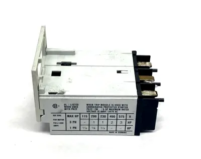 ZM-4-PKZ2 | Moeller  Motor Protection Trip Block 2.4-4A Thermal 35-55A Magnetic - New Other