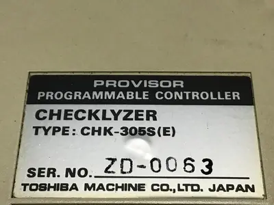 Used TOSHIBA CHK-305S E Interface Monitors Michigan US | Ideal Machinery #1232964