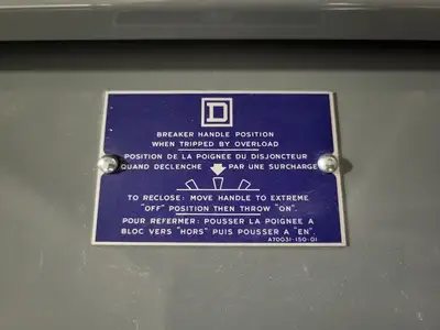 USED SQUARE D YBL4162