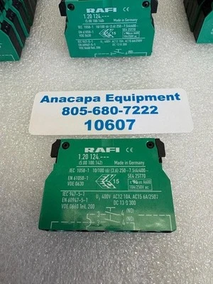 RAFI 1.20 124. Contactor Accessories | ANACAPA EQUIPMENT BROKERS, INC (2)