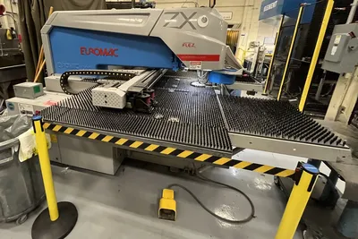 2013 EUROMAC ZXR1000/30-1250 Single Station Punches | Midstate Machinery (2)