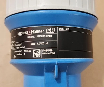 NEW Endress+Hauser PMP51-7UM0/0