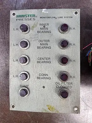 Minster Monitor Flow Lube System Indicator *Sold Individually*