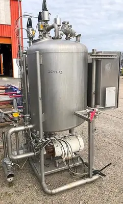 CIP, 1-Tank, 125 Gallon, S/st, Stork, Pump, #S742968