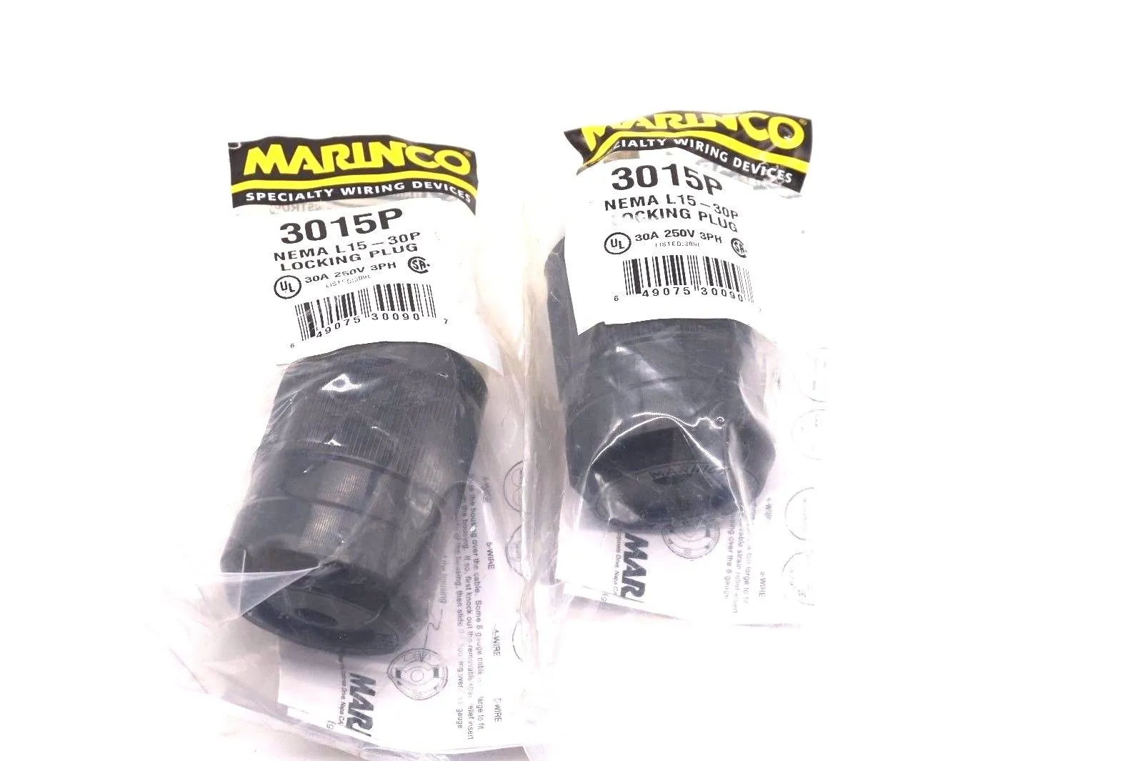 2 NEW MARINCO 3015P LOCKING PLUG