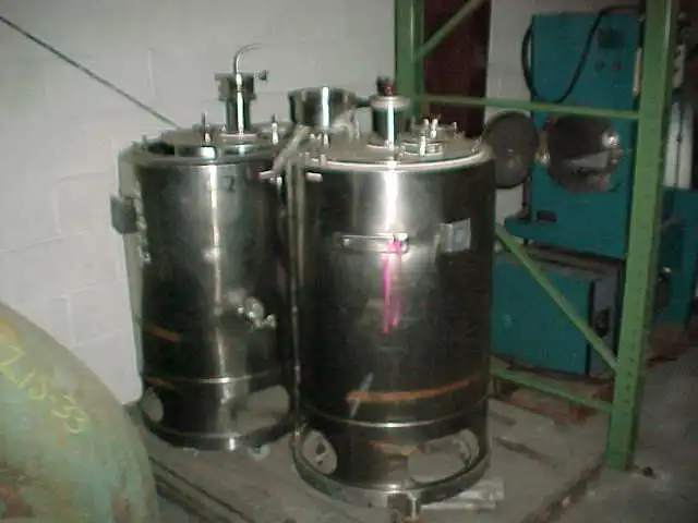 Used _UNKNOWN_ 40 GALLON Stainless Steel Tanks New Jersey US | Perry Equipment #119132