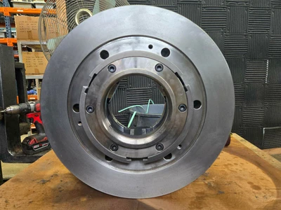 Samchully 21" 3 Jaw Mega Bore Power chuck Plain Back Mount MH-221 (STK)
