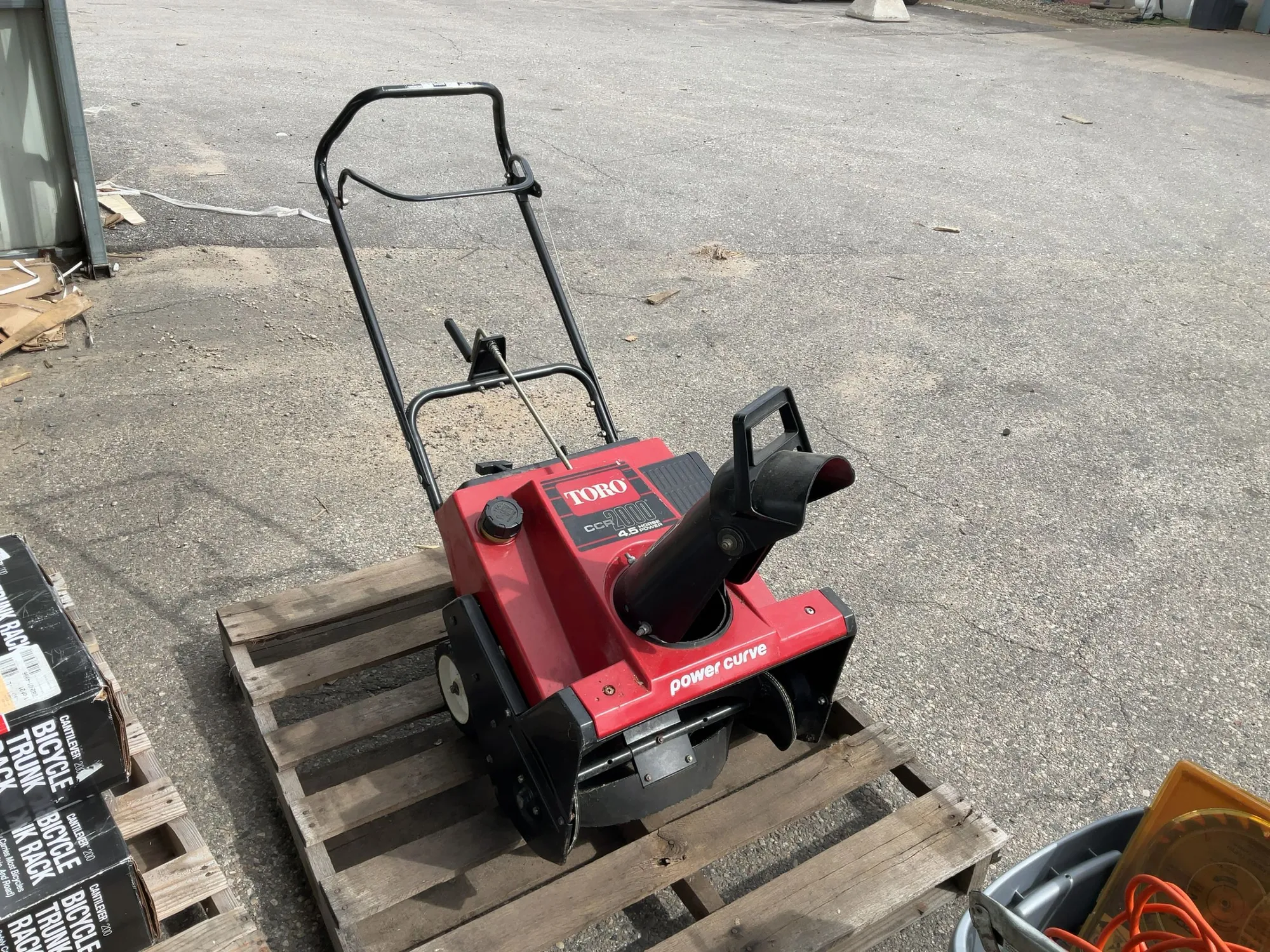 Used TORO CCR2000 Snow Blowers Michigan US | Miedema Asset Management Group #1468483