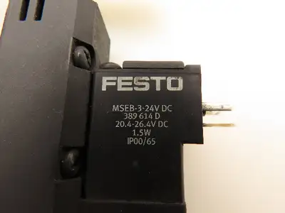 Festo CPE24-M1H-5JS-3/8 Pneumatic Solenoid Valve 5/2-Pos 24VDC
