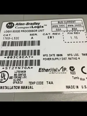 USED ALLEN BRADLEY 1769-L32E SER A