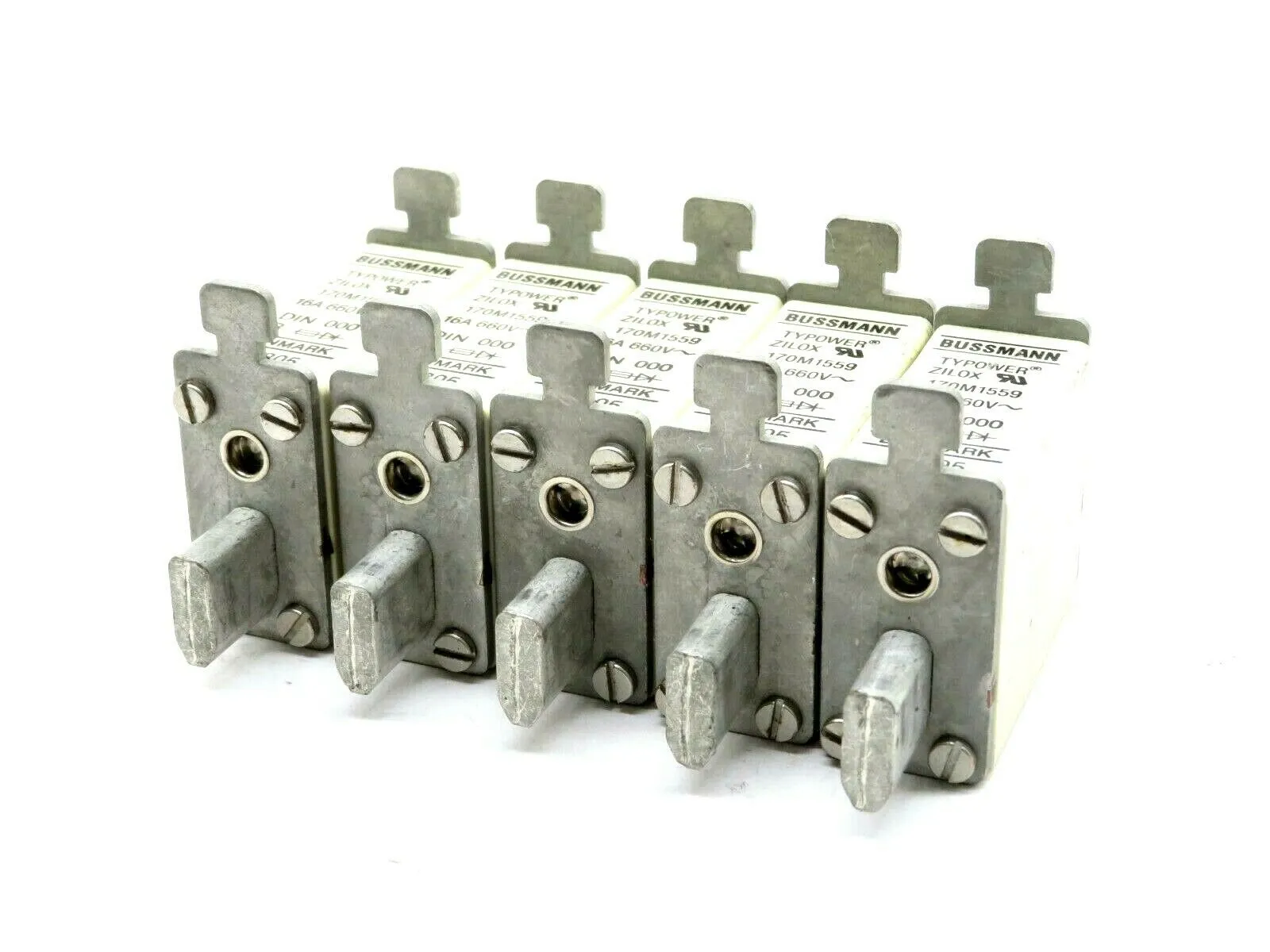 5 NEW BUSSMANN 170M1559 FUSES 16AMP 660V