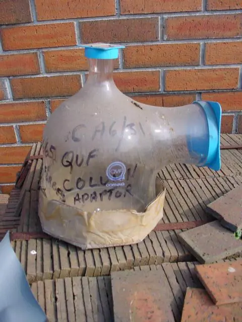 Qvf Glass Column Adaptor Ca6/3/1