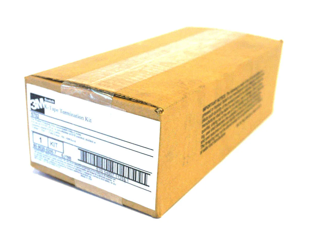 NEW SCOTCH 3M 5702 K-TAPE TERMINATON KIT
