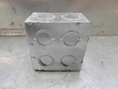 3.75" x 3.5" x 2" Pre-Ganged Masonry Box (Box of 80)