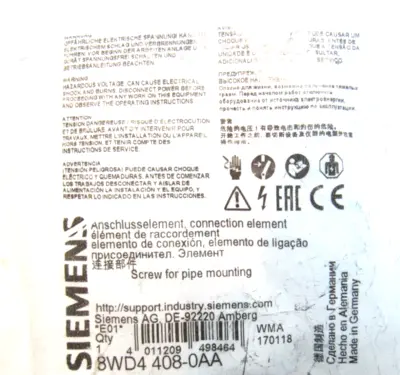 NEW SIEMENS 8WD 4408-0AA SIGNAL COLUMN 8WD44080AA
