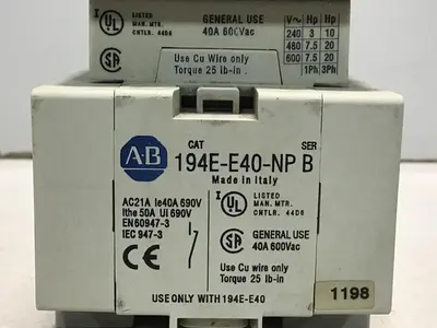 USED ALLEN BRADLEY 194E-E40-1753 SER B