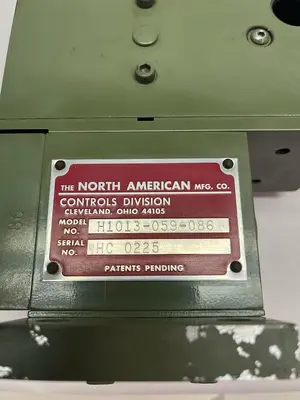 USED NORTH AMERICAN H1013-059-086