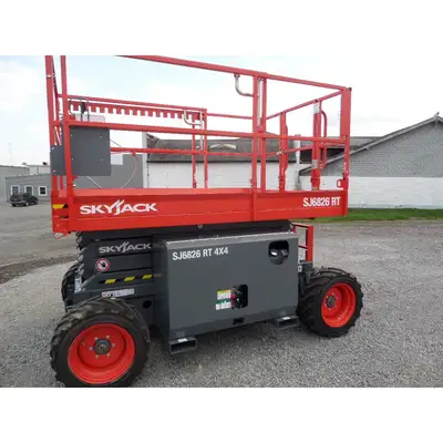 New | in-Stock 2018 Skyjack SJ6826RT Scissor Lifters New York US | United Lift #1445788