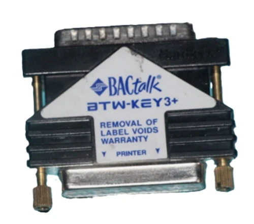 Alerton BTW-KEY3 BACtalk BACnet Software Key, Parallel Port, Dongle [Refurbished]