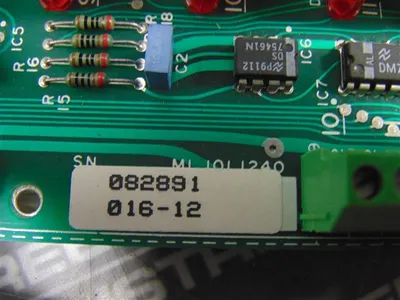 Milltronics SM-15 ML10L1240 Scanner Board Used