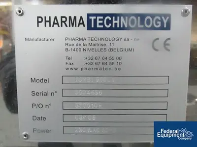 USED Pharma Technology, Inc. Pharma Technology Combi Unit, Model 500 L1