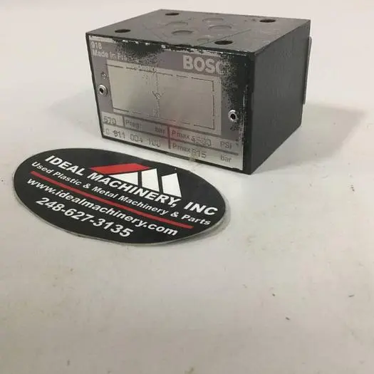 Used BOSCH 0 811 004 100 Valves/Fittings Michigan US | Ideal Machinery #606945