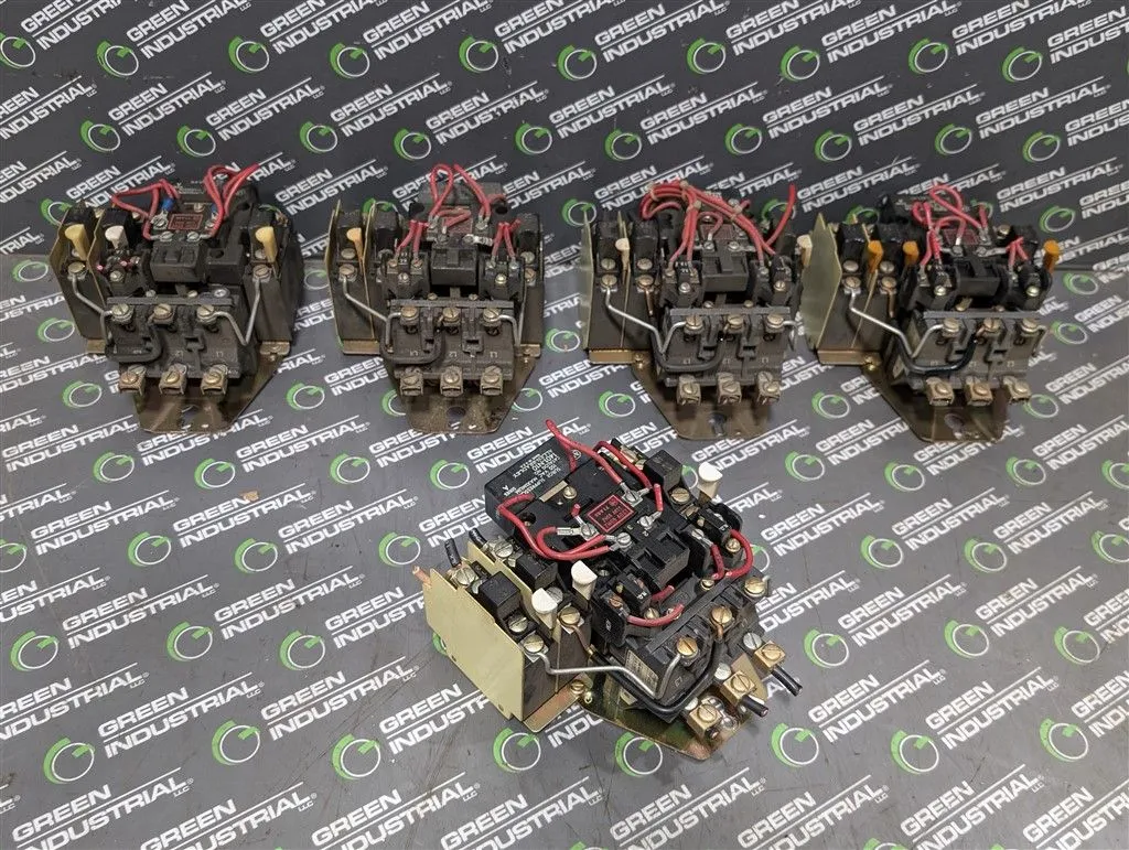 Lot of 5 Allen Bradley 709-BOD103 Motor Starter Size 1 7.5-10 HP 120V Coil Used