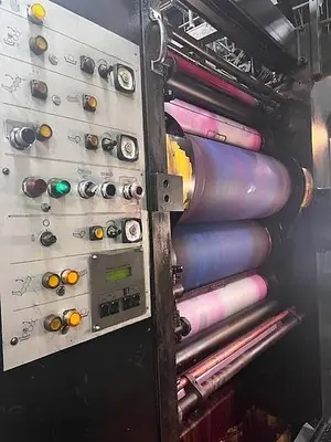 USED 1983 BAKER PERKINS G14 6 COLOR WEB PRESS