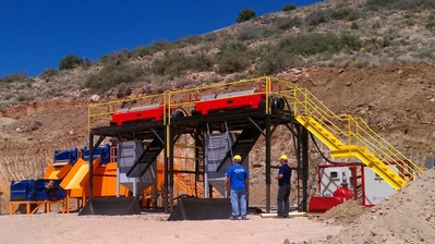 (3) RC Solids 21 x 83 drilling mud decanters, Duplex SS.