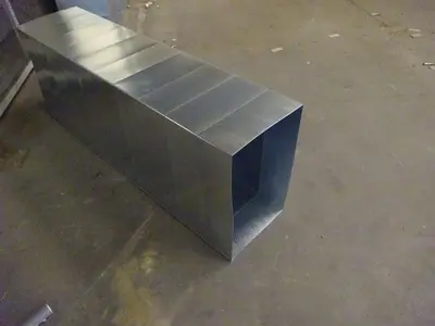 USED FIRMAC ADF 1500 X 1,2 MM SQUARE AIRDUCTS