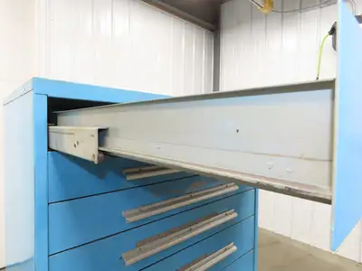 Nu-Era Tool Storage Cabinet Modular 8 Drawer 45x28x61" Stanley Vidmar Lista