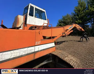 Used 1996 DOOSAN SL450-III Crawler Excavators Ohio US | Proxy Equipment #1388664