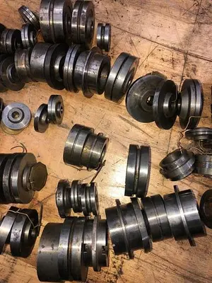 3045-700 WIRE / TUBE KNURLING, DECORATING, PATTERNING TURK’S HEAD MACHINE-TOOLING