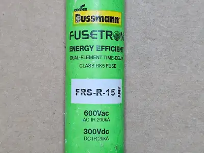 Used BUSSMANN FRS-R-15 Fuses British Columbia CA | Lenmark #1488984