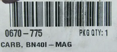 NEW ARCTIC CAT MIKUNI 0670-775 CARBURETOR BN40I-MAG 0670775