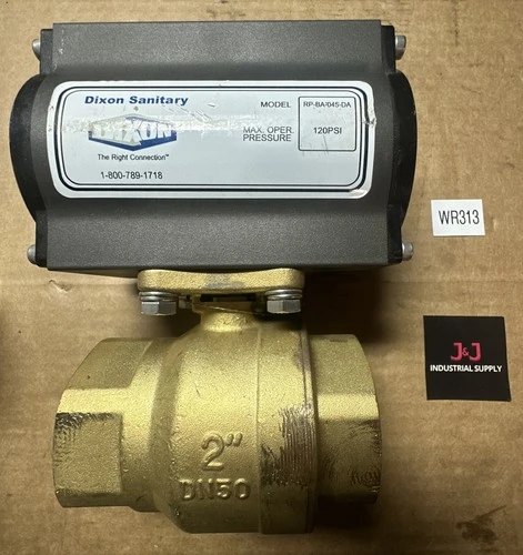 Used Dixon Sanitary RP-BA-045-DA Rotary Actuators | J&J Industrial Supply #544082