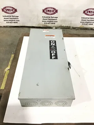 GE TH3364 model 10 200 Amp Heavy Duty Safety Switch