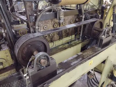 18” X .175”  X 8,000 LBS CWP MODEL #SFAC4-20 SPACE-SAVER AUTOMATIC DOUBLE END SERVO COIL FEED LINE: STOCK #22215