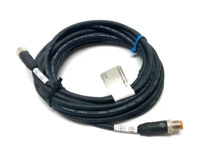 USED LUMBERG AUTOMATION DBL-ENDED CONNECTION CORDSET 5M 8-PIN 60002001