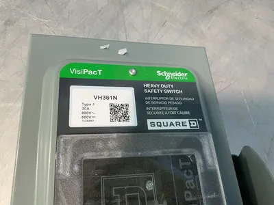 Used SCHNEIDER ELECTRIC VH361N Switchgears Ohio US | HGR 24 #1272655