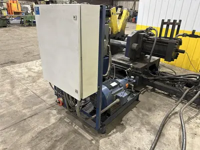 200 TON (2-3/8" TO 9-5/8") DIAMETER TRUE GRIT MODEL CT200 HYDRAULIC TUBE & PIPE PUSH POINTER / END FORMER/ SWAGING PRESS: STOCK #22399