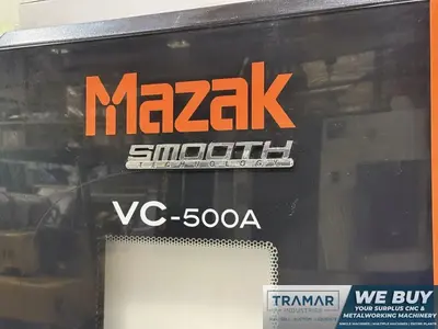 Used MAZAK VC500A 2PC Vertical Machining Centers Ohio US | HGR 24 #1301681