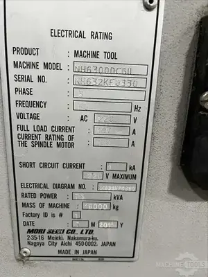 USED 2011 MORI SEIKI NH6300 DCGII