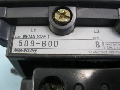 USED Allen-Bradley 509-AOD