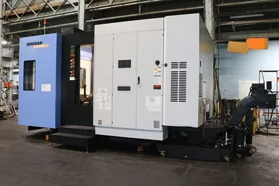 2008 DOOSAN HP6300 Horizontal Machining Centers | Tight Tolerance Machinery (2)
