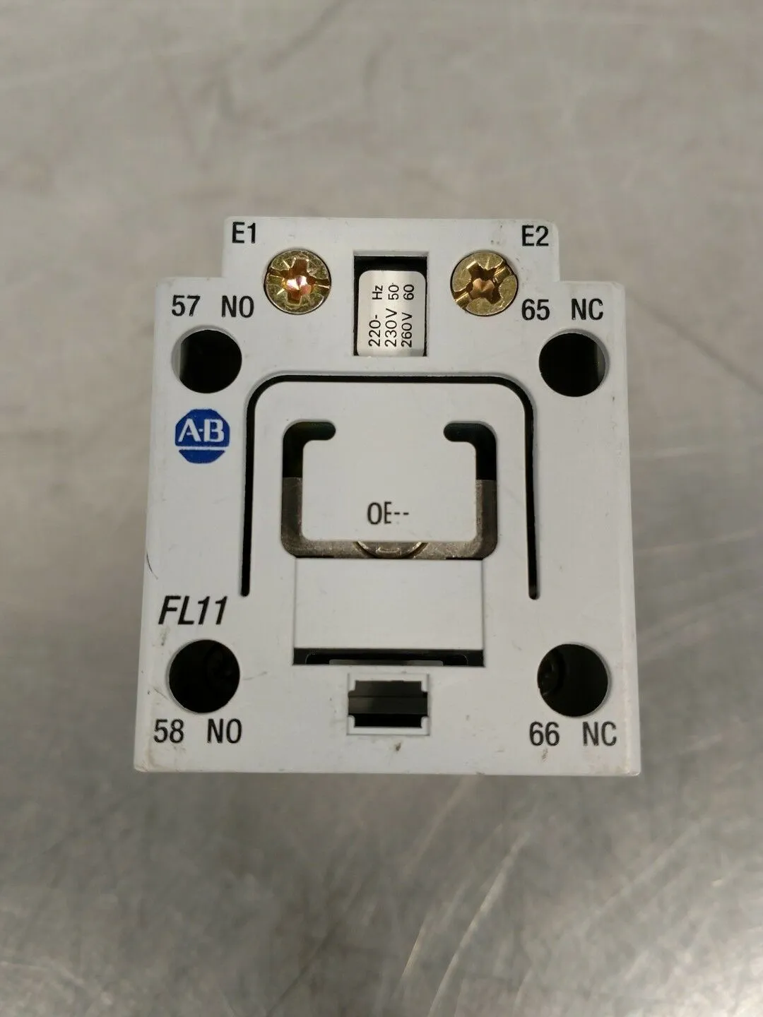 ALLEN BRADLEY 100-FL11 Ser. A 10A 690V Coil Module 4D