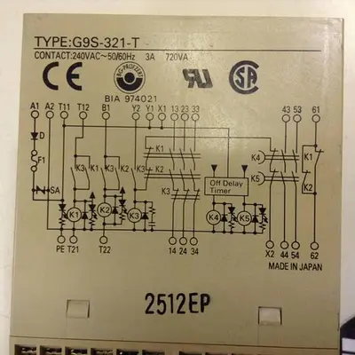 USED OMRON G9S-321-T03