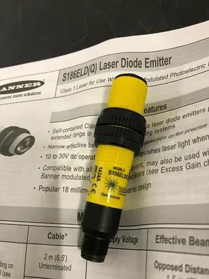 BANNER S186ELD LASER DIODE