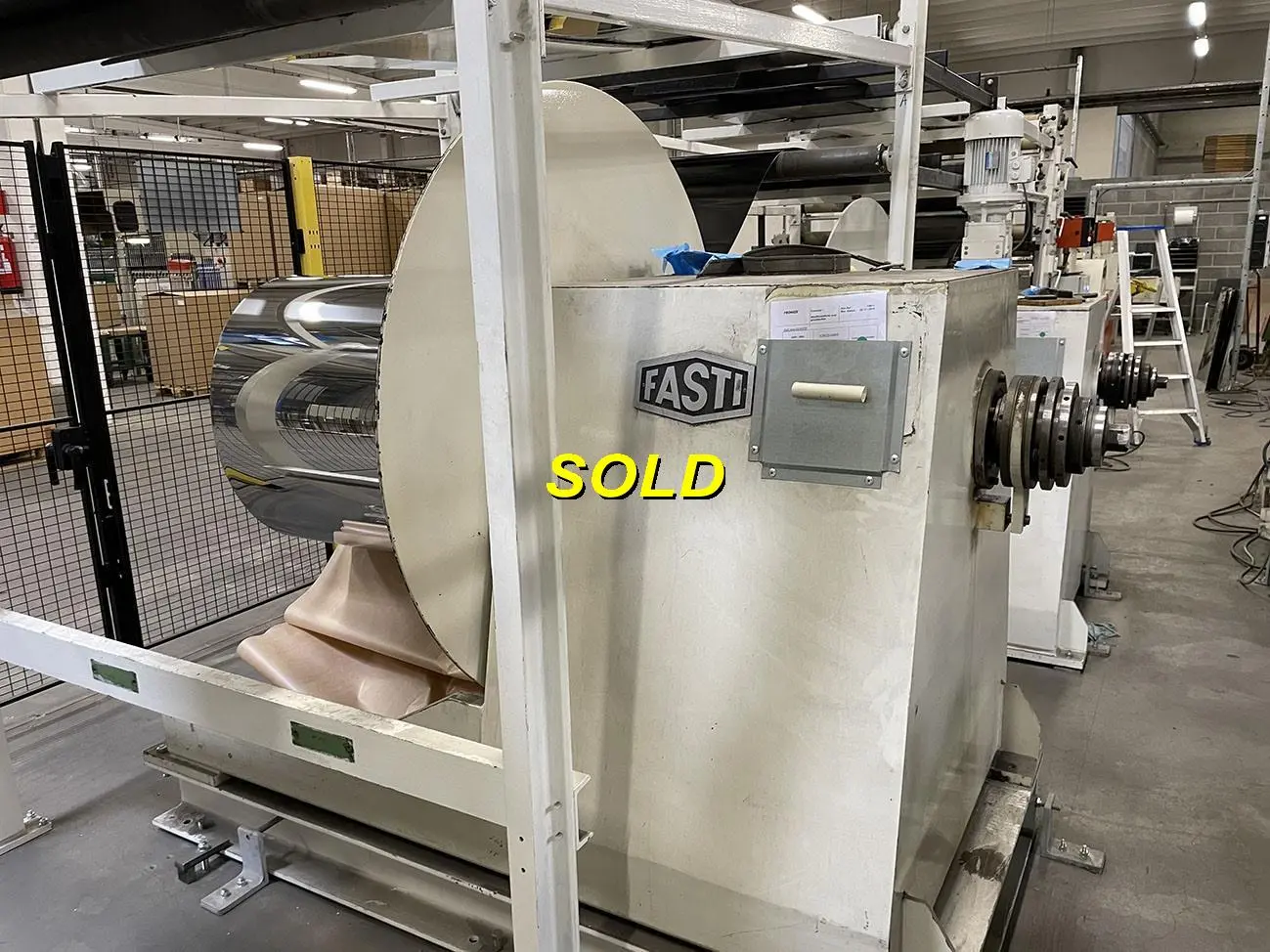 USED FASTI 5 TON DECOILER