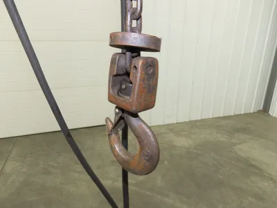 Budgit BEH2516 1/4 Ton Electric Chain Hoist 20' Lift 16 FPM 460 Volt 3PH Tested